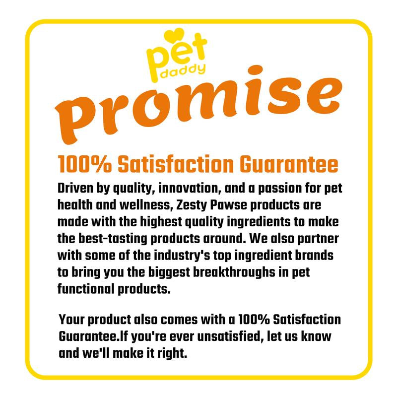 PetDaddy 300GXXL Family-Size Dog Multivitamins – 120 Chews for Joint, Skin & Omega-3 Support | Formulated for Puppies & Seniors