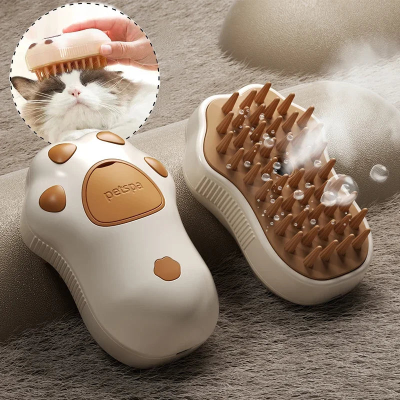 Electric Steam Brush 3-In-1