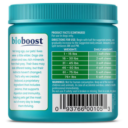 Solid Gold Calming Chews for Dogs – Gut & Immune Support with Melatonin for Relaxation & Overall Wellness