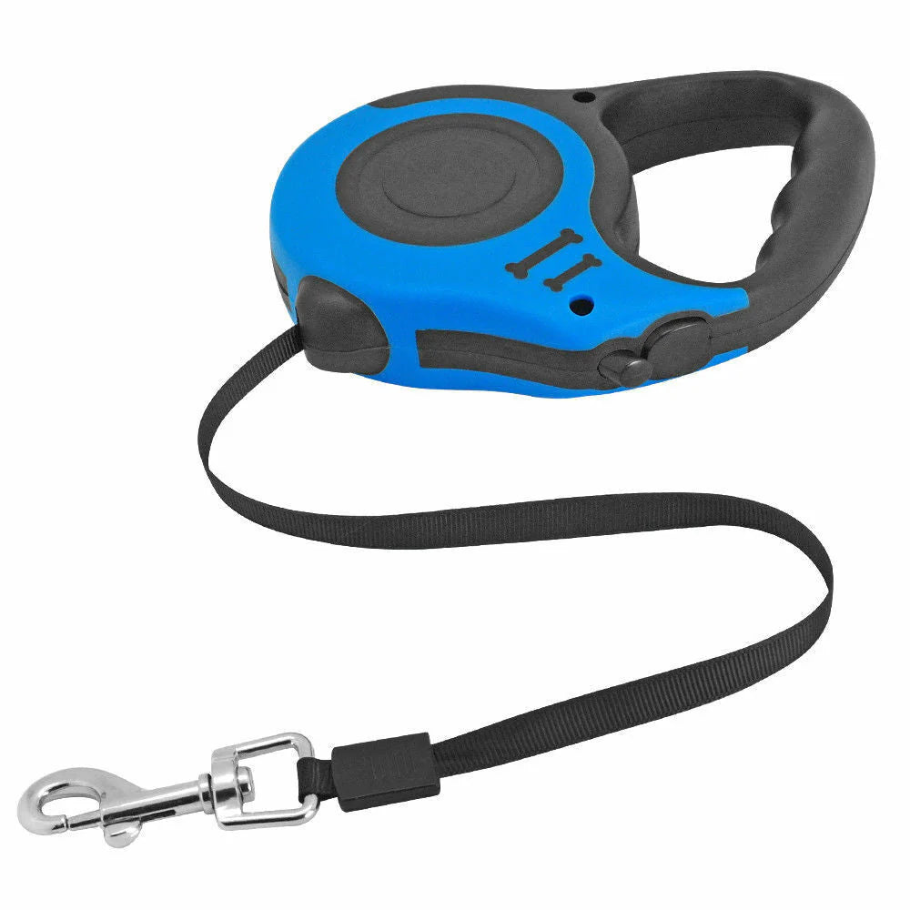 Automatic Retractable Dog Leash - Brake & Lock Safety System