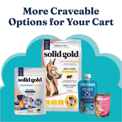 Solid Gold Calming Chews for Dogs – Gut & Immune Support with Melatonin for Relaxation & Overall Wellness