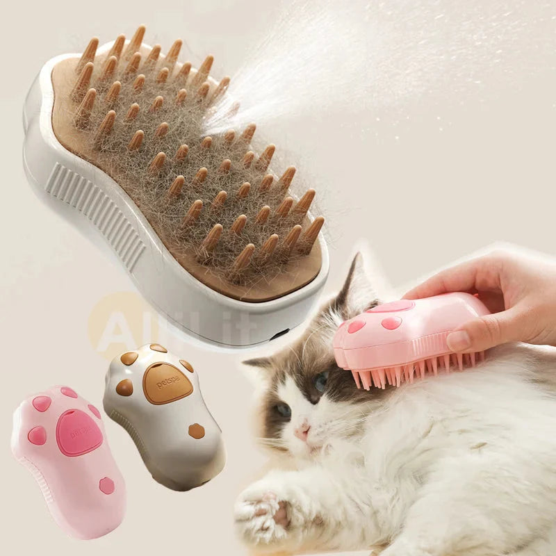 Electric Steam Brush 3-In-1