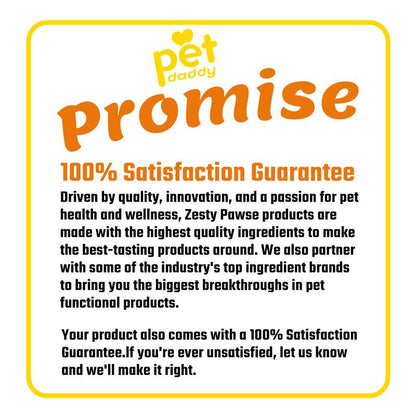 PetDaddy 300GXXL Family-Size Dog Multivitamins – 120 Chews for Joint, Skin & Omega-3 Support | Formulated for Puppies & Seniors