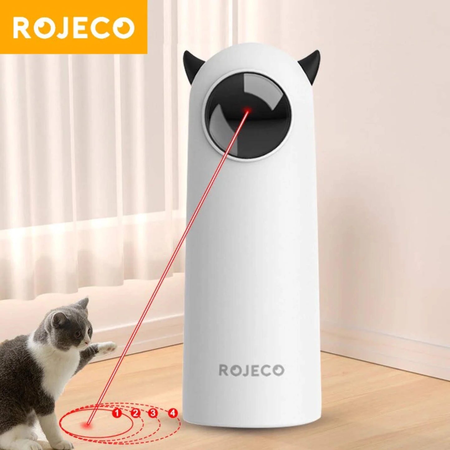 Smart Interactive LED Laser Cat Toy