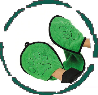 Benat™ Double Pocket Dog Bath Towel