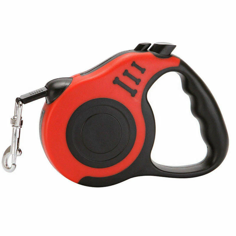 Automatic Retractable Dog Leash - Brake & Lock Safety System